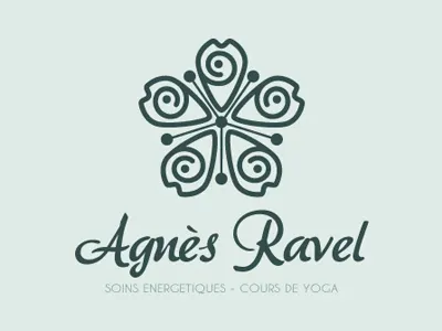 Logo design - Yoga small buisness branding flower harmonic logo yoga