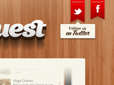 BQ // Twitter Facebook app background facebook iphone seempl studio texture twitter type typography wood