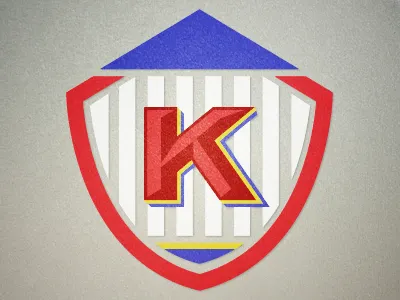 K logo (in progress) company design identity knight logo logo design mark photo lettering primary remodeling shield