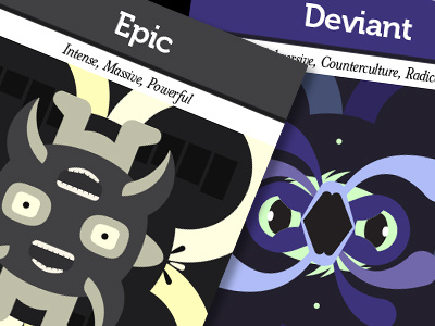 Epic & Deviant card game