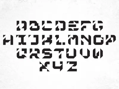 Type Study academic design display face scad type game typeface typography wip