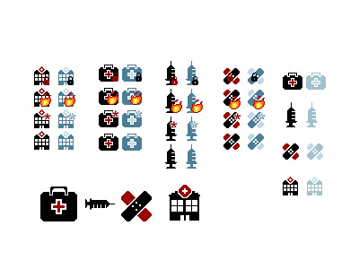 Medical Iconset forum icons iconset medical medicine phpbb