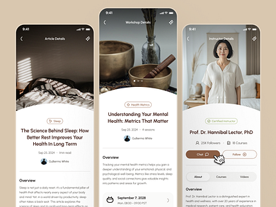 freud v2: AI Mental Health App - Resources & Workshop Details ai mental health app ai therapy app article details article ui blog app clean figma ui kit green mental health app mental health article mental health chatbot mental health companion mental health ui kit mindful assistant app mindfulness app minimal mobile app modern mood tracker app self care app