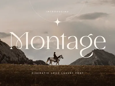 Montage: Elevate Your Luxury Branding 🎩 alternate branding cinematic creative design editorial elegant font lettering logo luxury modern packaging premium sensatype stylish typography