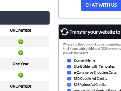 Transfer your website... baby blue dark blue hosting web hosting