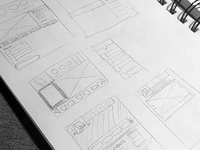 Cooper Union Sketch 4 sketch wireframe