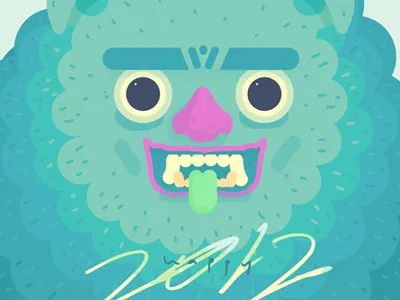 2012 Dragon dragon illustration