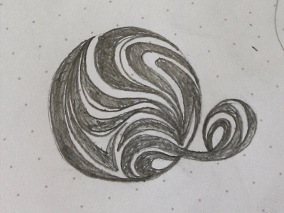 As simple as ABC - Q continued alphabet drawn lettering type typography