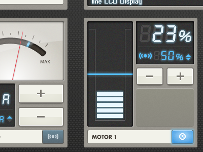 iPad controls fireworks ios ipad led vumeter