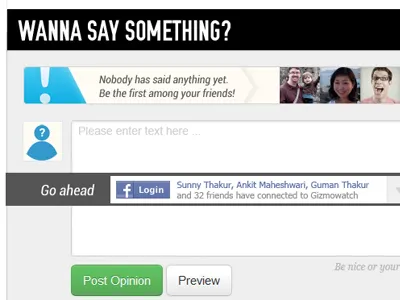 Comment Box comment box ui ux