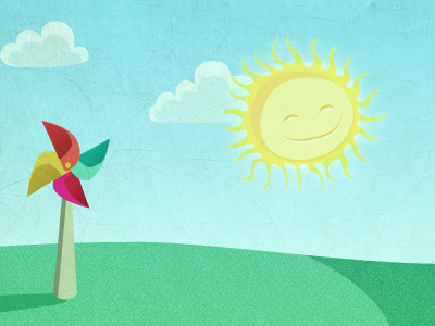Sun background clouds sky sun windmill