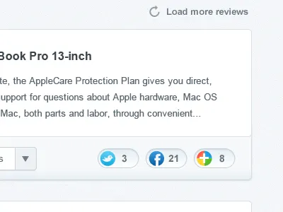 Share Review button comment dropdown facebook google minimalist review share social startup texture twitter web web ui website