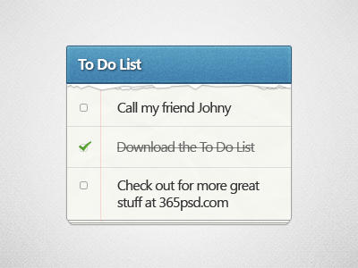 To-do list list to do ui