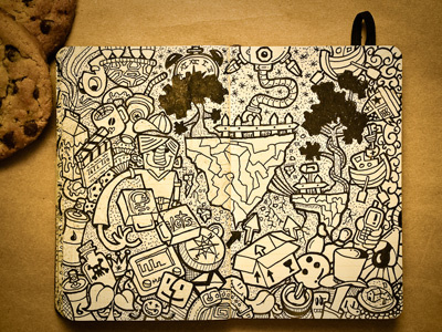 #MoleskineDaily_17 doodle illustration moleskine