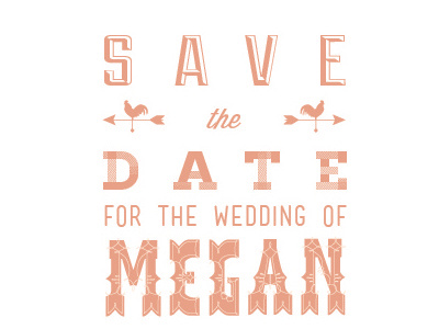 Save The Date card print save the date wedding