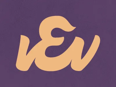 Vampersand ampersand apparel logo mark pastel