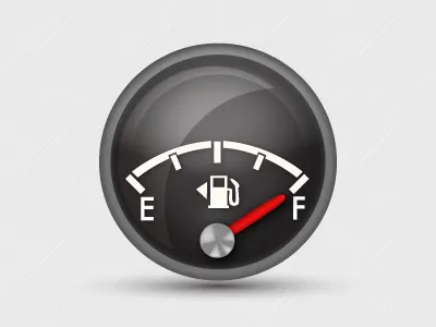 Gas Gauge Icon gas gauge icon ios osx skeumorphic