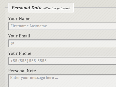 my best practice fieldset form fieldset form html5 placeholder