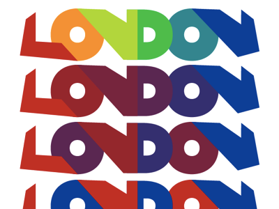 london custom type sketch london type