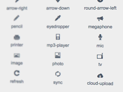 Webfont @ cool font fontface glyphs icons mini small type vintage web