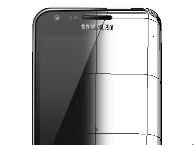 Samsung Galaxy S2 ai android cell phone download galaxy google icon phone illustrator pack phone s2 samsung set smart phone vector