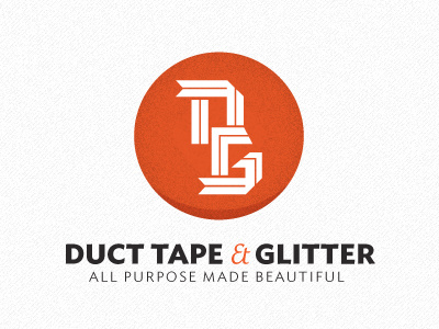 Duct Tape and Glitter button dangerdom dominic flask glitter orange ribbon tape