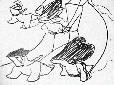 Bodysurf Sketch illustration sketch sketchbook