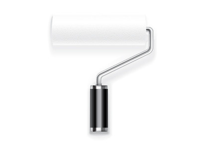 Paint roller Icon icon paint paint roller vector