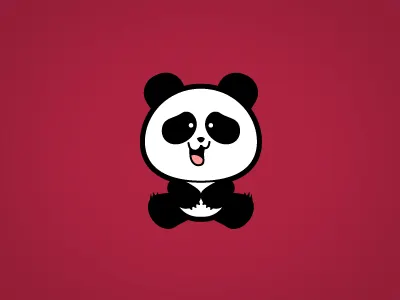 SSQ Panda animal character character design illustration iwearyourshirt panda vector
