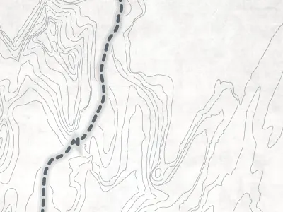 Contour Lines contour elevation illustrator map topographic vector