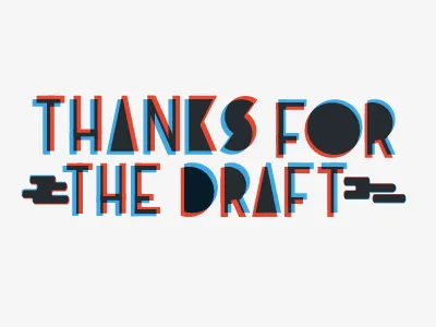 Thanks. For reals. design draft drew melton mulitply newbie