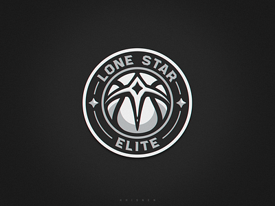 Lone Star Elite basketball branding camp elite graphic design logo sport sport logo sports stars