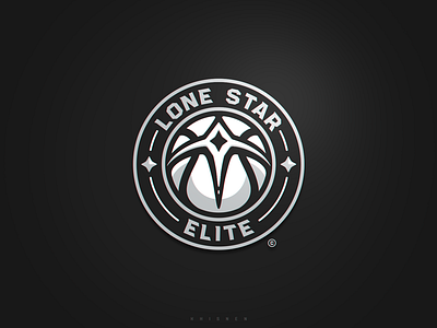 Lone Star Elite athletic basketball branding camp elite elites graphic design logo lone sport sport logo sports star stars texas