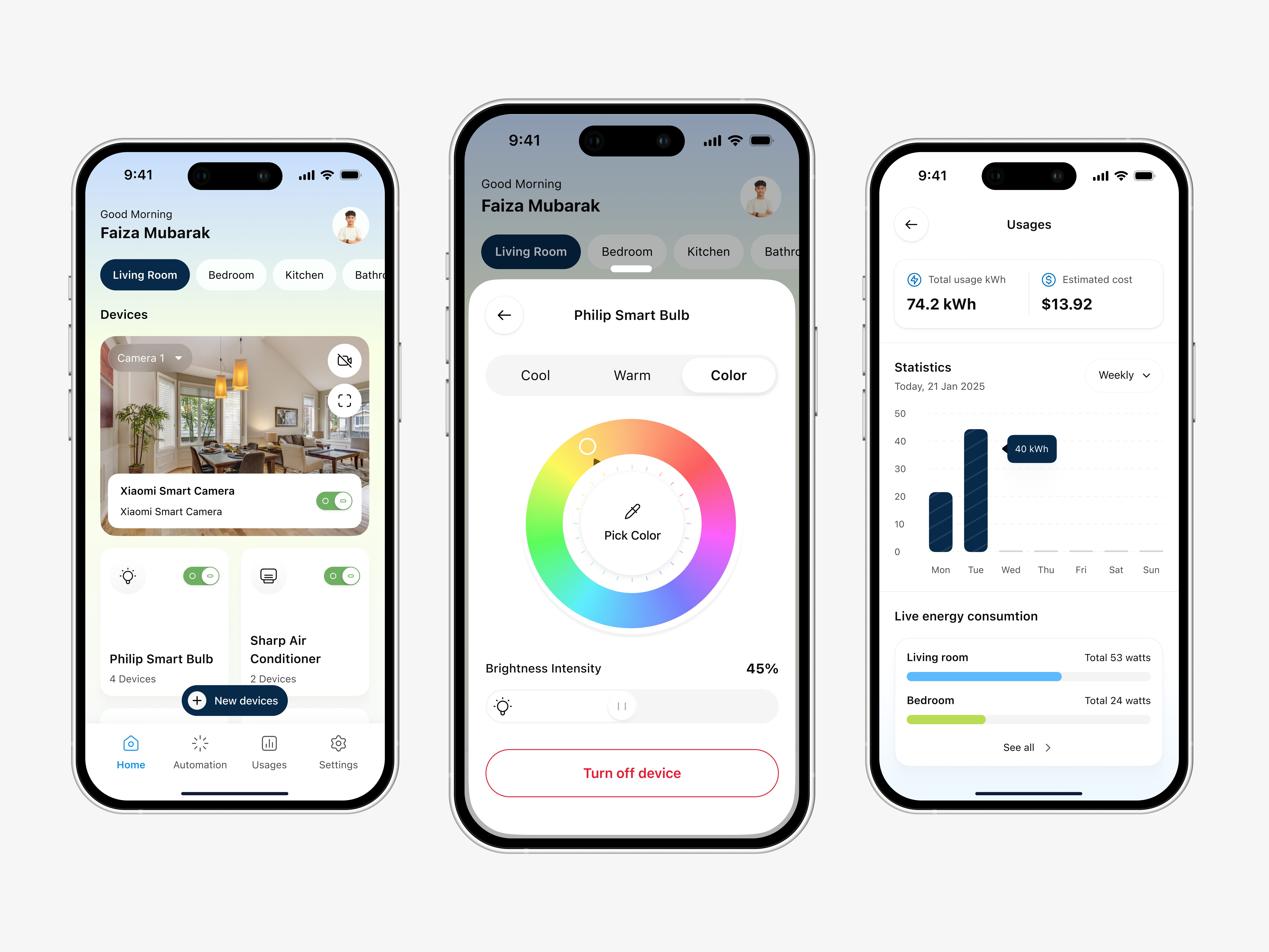 Example of UI/UX   Mobile App Design