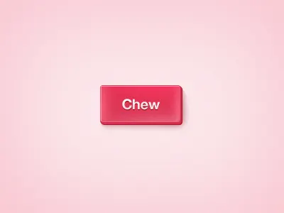 Chew button gum