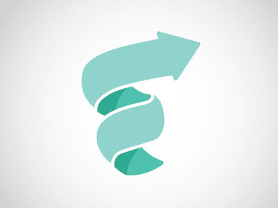 Potential Logo for a NPO arrow aspire f logo non profit swirl