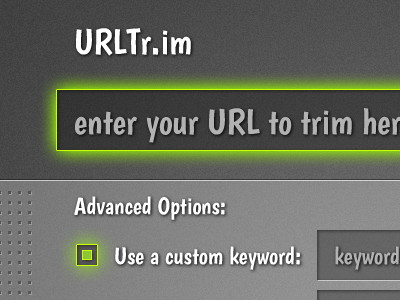 URLTr.im #2 ui