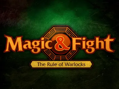 Magic&Fight logo game logo videogame