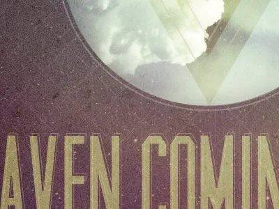 Heaven Coming Down circles heaven line work lines muncie music texture triangles