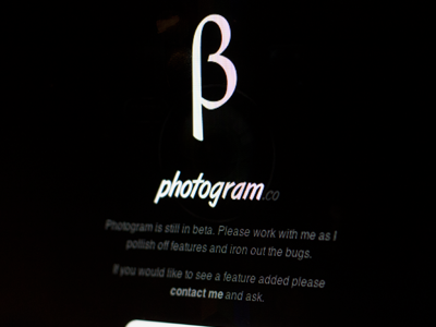 Photogram Beta beta instagram photogram web