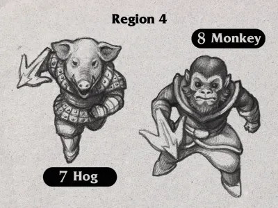 M&F zodiac warriors4 drawing fantasy game illustration pencil videogame