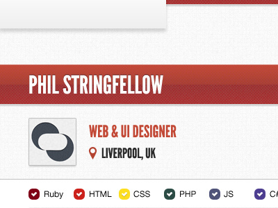 Profile Page avatar details html location profile