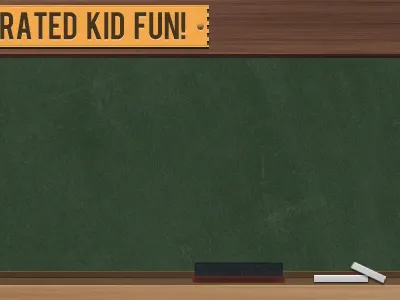 Chalkboard Fun design ui web