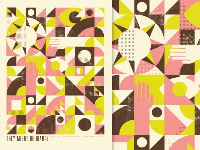 TMBG Final illustration poster screenprinting