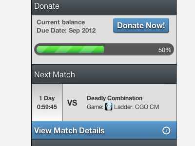 Donate clan clean css3 theme