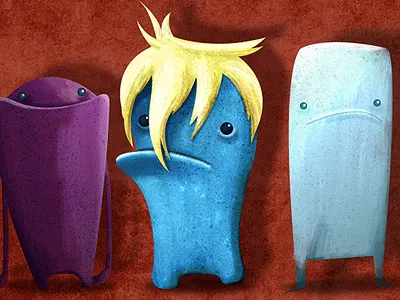 Monster Tutorial bristle brushes illustrator monster netmag texture tutorial