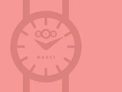 Gucci gucci icon illustration kanye watch