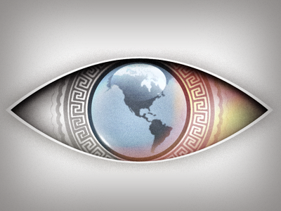 Cassandra blog eye globe greek logo mythology