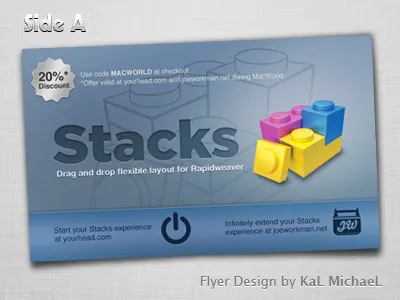 Secret Macworld Flyer (Side A) flyer macworld secret stacks