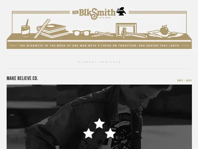 New Portfolio blksmith portfolio smith web
